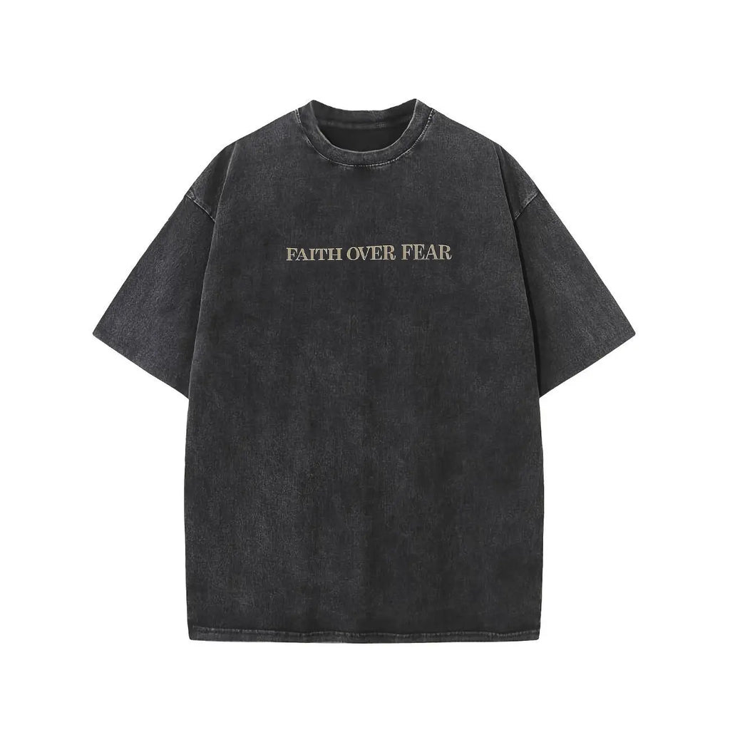 Faith Is Better Than Fear Batik T-shirt Veloura