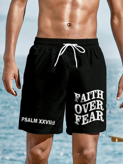 Faith over Fear Men's Sports Shorts StriveWear